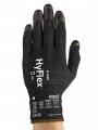 Ansell Hyflex 11-542 Cut Heat-resistant Mechanical Work Gloves W Nitrile Palm For Machinery Automotive Large 9 Black 1 Pair 