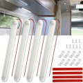 4pcs 12v Led Interior Light Bar Linkstyle 120s Strip With On Off Switch White Lamps Rv Led Lighting For Enclosed Trailer Car 