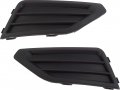 Fog Light Cover Set Of 2 For 2018-2021 Volkswagen Atlas Driver And Passenger Side 