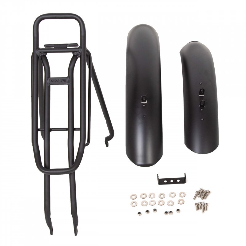 Rear Rack Front Fenders Fit 26 Fat Tire Ebike Rocket