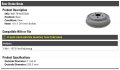 Marketplace Auto Parts Rear Brake Drum 11 63 Inch Compatible With 1964-1973 Ford Mustang 10 X 1 3 4 Brakes