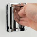 Recpro Chrome Rv Paddle Door Handle Lactch Entry Camper Trailer Front Knob W Deadbolt 2 