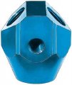 Aeroquip Fcm2179 Blue Anodized Aluminum Fuel Block Fitting 