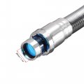 Uxcell Bathroom Sink Drain Hose Pvc Steel Wires Expanded Tube Pipe Corrugated Extension 0 39m 1 28ft