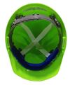 Erb 19760 Americana Cap Style Hard Hat With Slide Lock Flourescent Lime 
