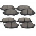 Automotive Replacement Brake Pads Front Rear Fit For Fiat 500x 2016 For 2017-2018 Jeep Compass 2016-2020 Renegade 2015-2019