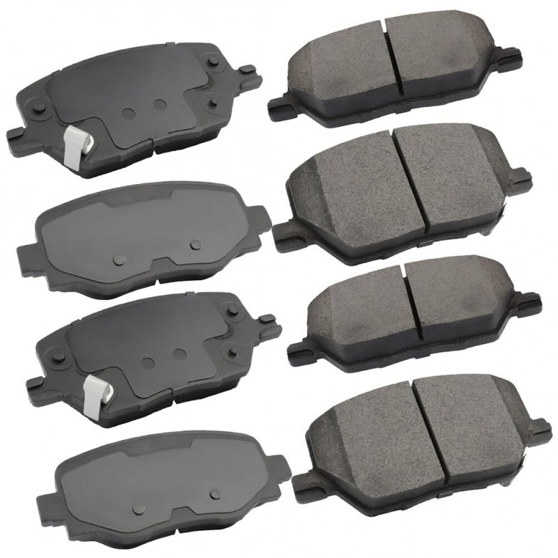 Automotive Replacement Brake Pads Front Rear Fit For Fiat 500x 2016 For 2017-2018 Jeep Compass 2016-2020 Renegade 2015-2019