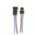 Onmi 3 Pin Way Car Auto Waterproof Electrical Connector Plug With Wire Awg Marine Pack Of 5
