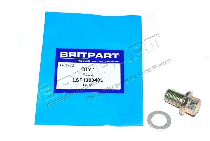 Oil Drain Plug Washer Set For Land Rover Freelander Discovery 2 V8 Range P38 Part Lsf100040l Alu1403l
