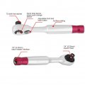 1 4 Inch Mini Socket Ratchet And Bit Driver Multi-tool For Vehicle Bicycle Wrench Kit Tool 100mm