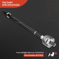 A-premium Set Of 6 Front Lower Ball Joint Inner Outer Tie Rod End Compatible With Toyota Corolla 1993-1995 Geo Prizm Fwd Only