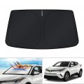 Kust Windshield Sun Shade For Toyota Chr 2018-2022 Ch-r Window Cover Visor Foldable Sunscreen Blocks Uv Rays Keep Your Car 