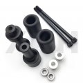 Smt-no Cut Frame Slider Crash Protector Compatible With 2003 2004 2005 2006 Kawasaki Z1000 Black B00ruemibi