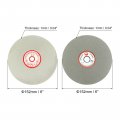 Uxcell 6-inch Grit 240 600 Diamond Coated Flat Lap Wheel Grinding Sanding Polishing Disc 2pcs