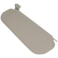 Sun Visor Left Driver Side Beige For Chevrolet Gmc 2003 2019 Adjustable Replacement Car Interior Shade Direct Fit Abs Material 