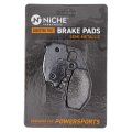 Niche Brake Pad Set For Kawasaki Zzr600 Ninja Zx6 43082-1142 43082-1157 Front Rear Semi-metallic