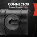 A-premium Mass Air Flow Sensor Meter Fits For 4 8 5 3 6 0 2l Compatible With Chevy Gmc Pontiac Cadillac Fits Silverado