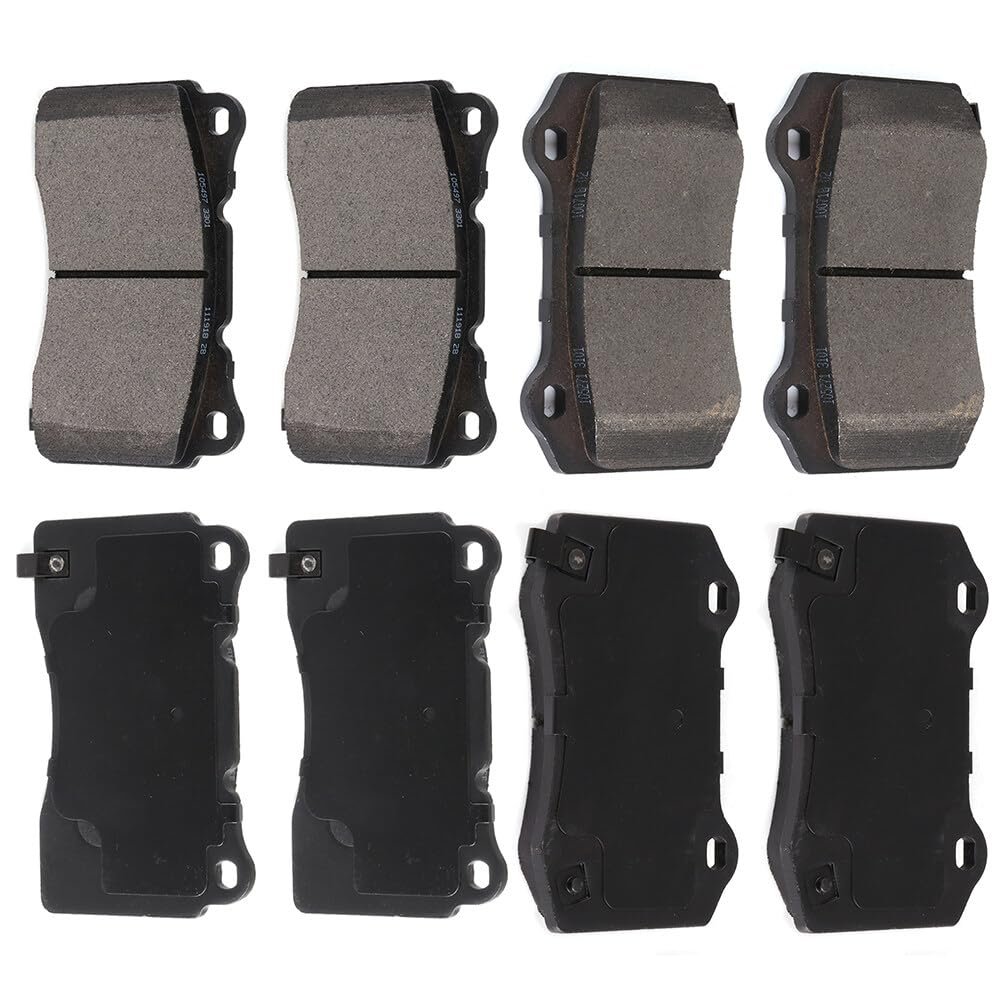 Automotive Replacement Brake Pads Front Rear Fit For Cadillac Cts 2004-2007 2015 2018 For Sts 2006-2011 Chevrolet Camaro
