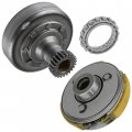 Caltric Starter Clutch Drum With Pads And Bearing Compatible Honda Recon 250 Trx250 Te Tm 2x4 2002-2017