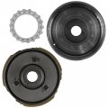 Caltric Starter Clutch Drum With Pads And Bearing Compatible Honda Recon 250 Trx250 Te Tm 2x4 2002-2017