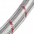 28 Inch Long Faucet Supply Line Connector 2pcs G1 2 Female Compression Thread X M10 Male Braided 304 Stainless Steel Water Hose