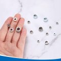 25pcs Self-clinching Nuts 6-32 X 0 11 304 Stainless Steel Pressure Rivet Nut Mounting Hardware Fastener For Construction 