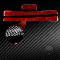 A Nvcnx Real Premium Carbon Fiber Dashboard Driver Co-pilot Side Panel Cover Strip Car Interior Dash Trim Accessories