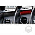 A Nvcnx Real Premium Carbon Fiber Dashboard Driver Co-pilot Side Panel Cover Strip Car Interior Dash Trim Accessories