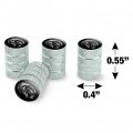 Turkey Illustration Valve Stem Caps For Tire Rim Wheel Aluminum
