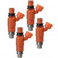 Autokay 4pcs Fuel Injector Flow Matched 68v-8a360-00-00 For Yamaha Outboard 115 Hp Marine