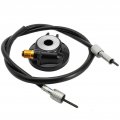 Acouto 12mm Speedometer Drive Gear With 100cm Cable For Gy6 50cc 150cc Scooter Parts Pc Aluminum Alloy