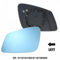 Uxcell Car Left Driver Side Mirror Glass Replacement W Backing Plate For Bmw 535i Gt 2010-2017 740li 550i 528i 760li 530i 750li