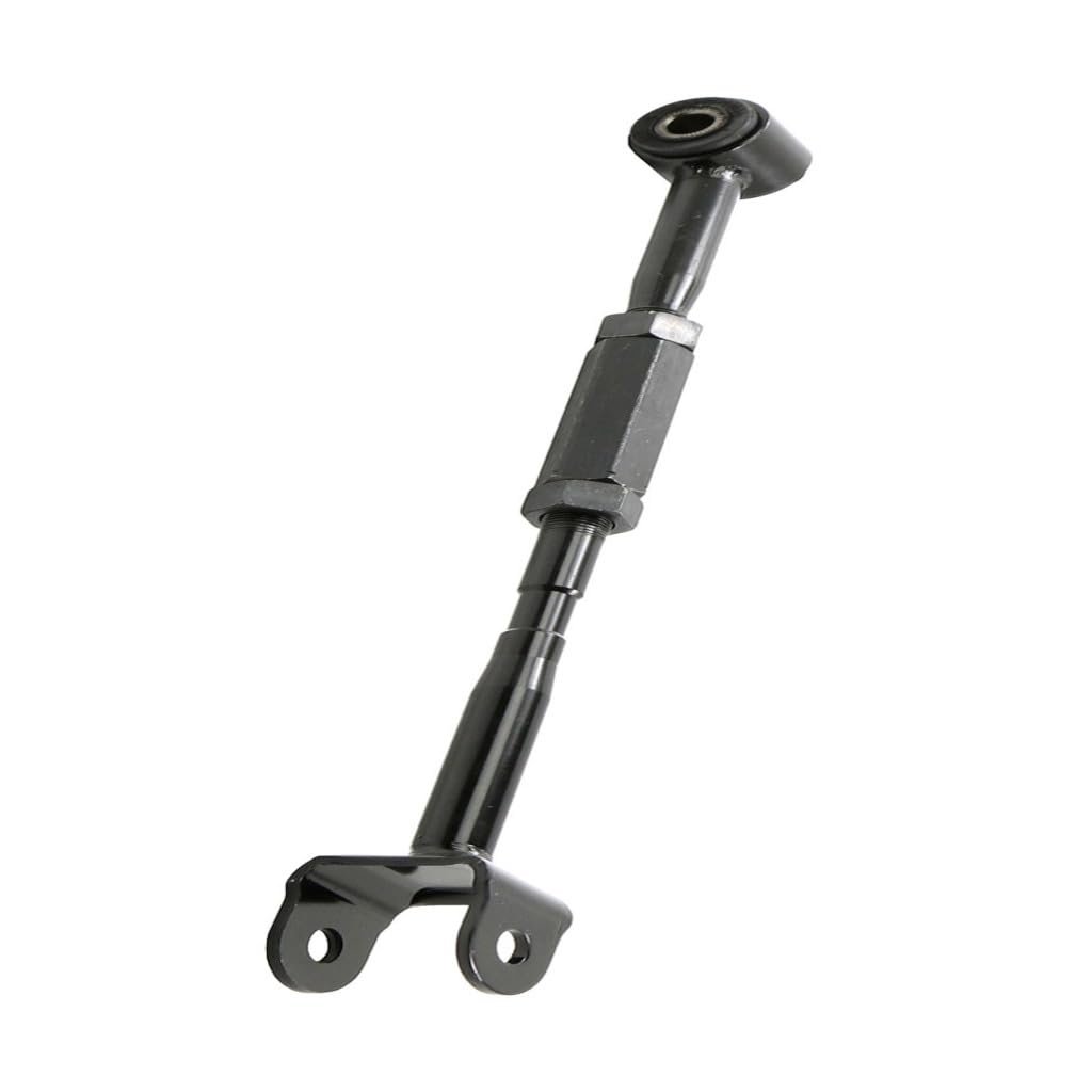 Rear Lower Rearward Control Arm For Lexus Rx330 2004 2005 2006 Adjustable Steel With Black Oxide Coating And Rubber Bushings