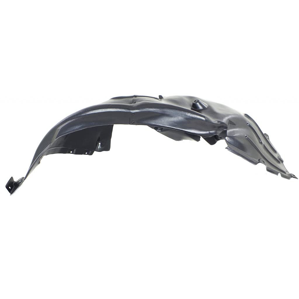 Front Passenger Side Fender Liner Splash Guard For Bmw 545i 2004 2005 Section Replaces 51717033750-pfm Bm1251111 Abs Plastic