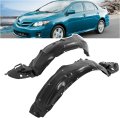 Front Fender Liner Panel Driver And Passenger Side For 2011 2013 Toyota Corolla Replace 5387502370 5387602370 To1249162 