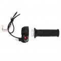 Aramox Throttle Grips With Stop Switch Compatible 47cc 49cc Mini Moto Dirt Bike Handlebar Handle Grip