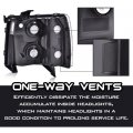 G-plus Headlights Assembly Compatible With Chevy Silverado 2007 2008 2009 2010 2011 2012 2013 2014 Bumper Headlamp Passenger