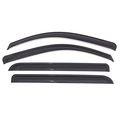 Window Visors For 2012-2018 Toyota Prius V Dark Smoke Car Rain Sun Shade Guard Visor By Ikon Motorsports 2013 2014 2015 2016 