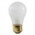 Satco S3815 25 Watt Light Bulb A15 Frost 2 500 Life Hours 120 Lumens 130 Volt 