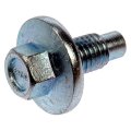 Engine Oil Drain Plug For Chevy G30 Caprice 1996 Steel Silver With Gasket M12 1 75 Thread 12552966 