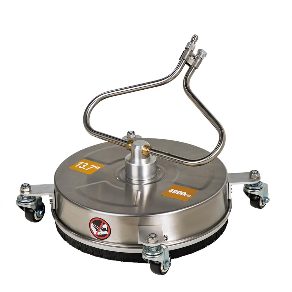 13 7 Inch Stainless Steel Surface Cleaner Pressure Washer Attachments
