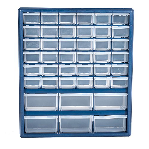 Trademark Tools 75-3021 Deluxe 42 Drawer Compartment Storage Box