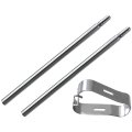 2 Pack No Worn Out Titanium Alloy Fine Pencil Nibs For Wacom One Creative Pen Replacement Hard Refill Tips Ctl-672 Ctl-671 