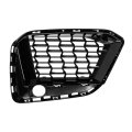 Front Bumper Grille For Bmw 530e M550i Xdrive 2021 2022 2023 Driver Side Textured Black M Package Shadow Line Replaces 