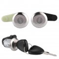 Door Lock Cylinder Left Duokon Right Pair Of Kit With Key 7701468981 Fit For Renault Megane I Scenic Clio Ii Thalia