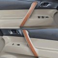 Cicitree Wood Grain Interior Door Armrest Handle Cover Trim Fit For Toyota Highlander 2008-2013