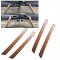 Cicitree Wood Grain Interior Door Armrest Handle Cover Trim Fit For Toyota Highlander 2008-2013