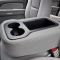 Center Console Cover For 2007-2014 Silverado Suburban Yukon Sierra Tahoe Jump Seat Leather Arm Resting Car Middle Protective 