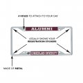 Cumberland University Phoenix License Plate Frame Officially Licensed Metal Car Tag Holder For Us And Canadian Plates 6 25 X 12