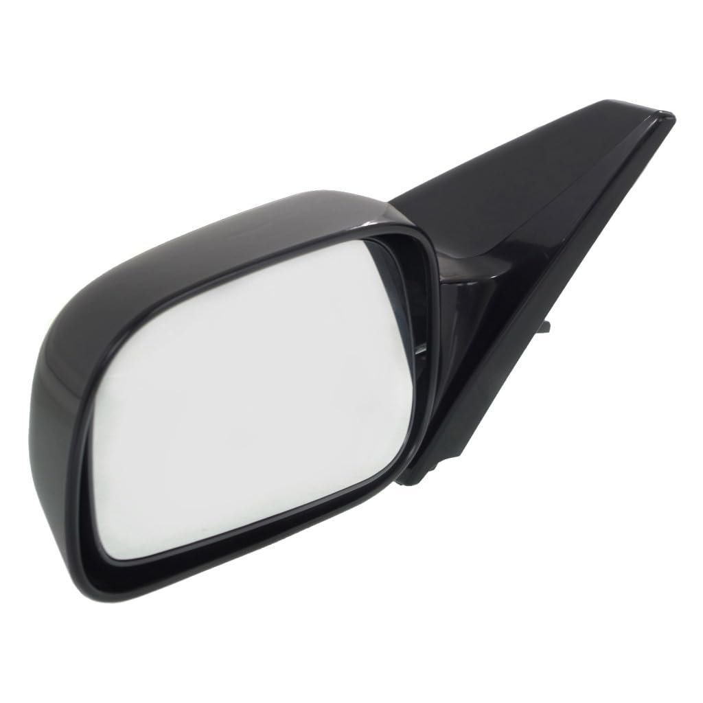 Door Mirror For Toyota Matrix 2003 2004 2005 2006 2007 2008 Driver Side Manual Glass Non Foldaway Gloss Black Paint To Match